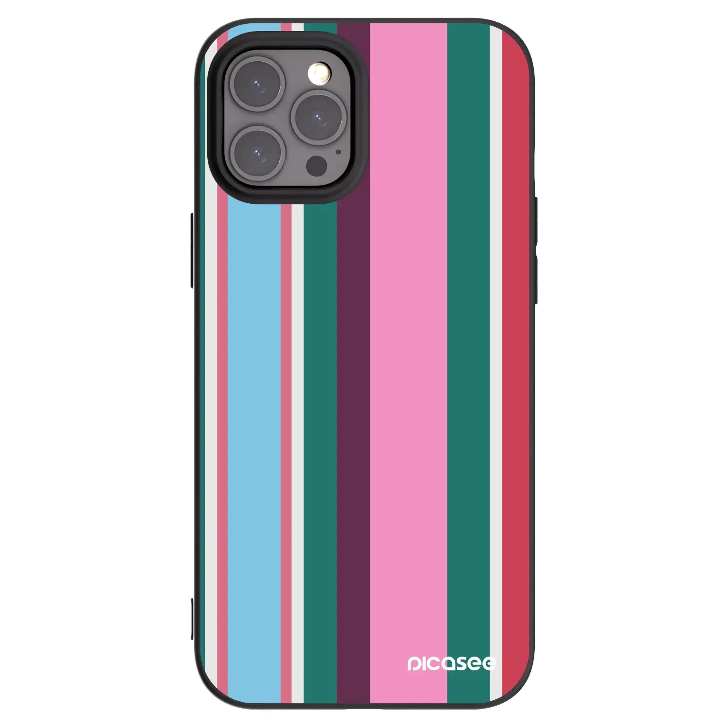 Silikonový černý obal pro Apple iPhone 12 Pro Max - Cabana club