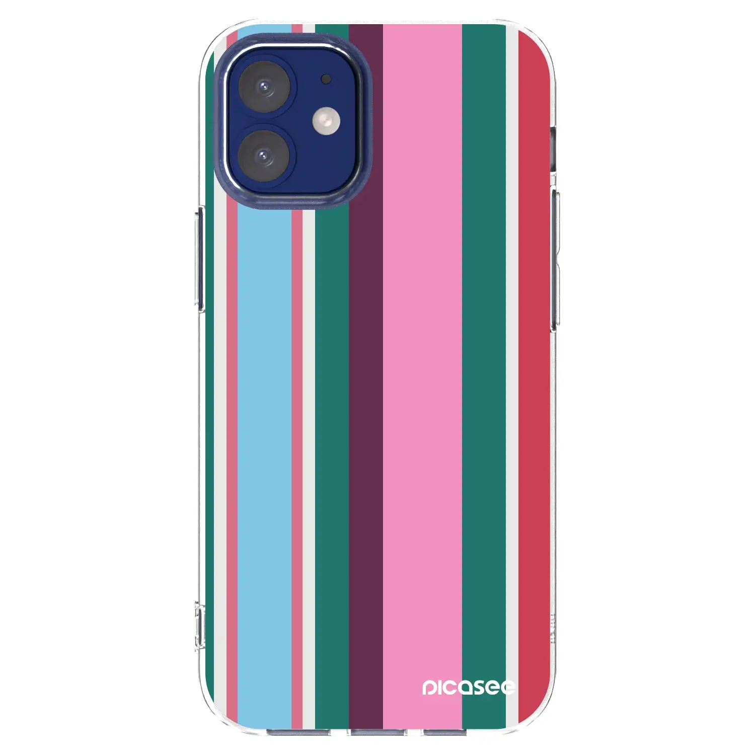 Silikonový průhledný obal pro Apple iPhone 12 mini - Cabana club