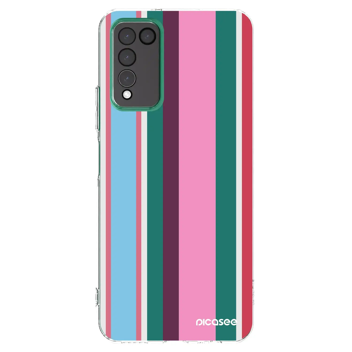 Silikonový průhledný obal pro Honor 10X Lite - Cabana club