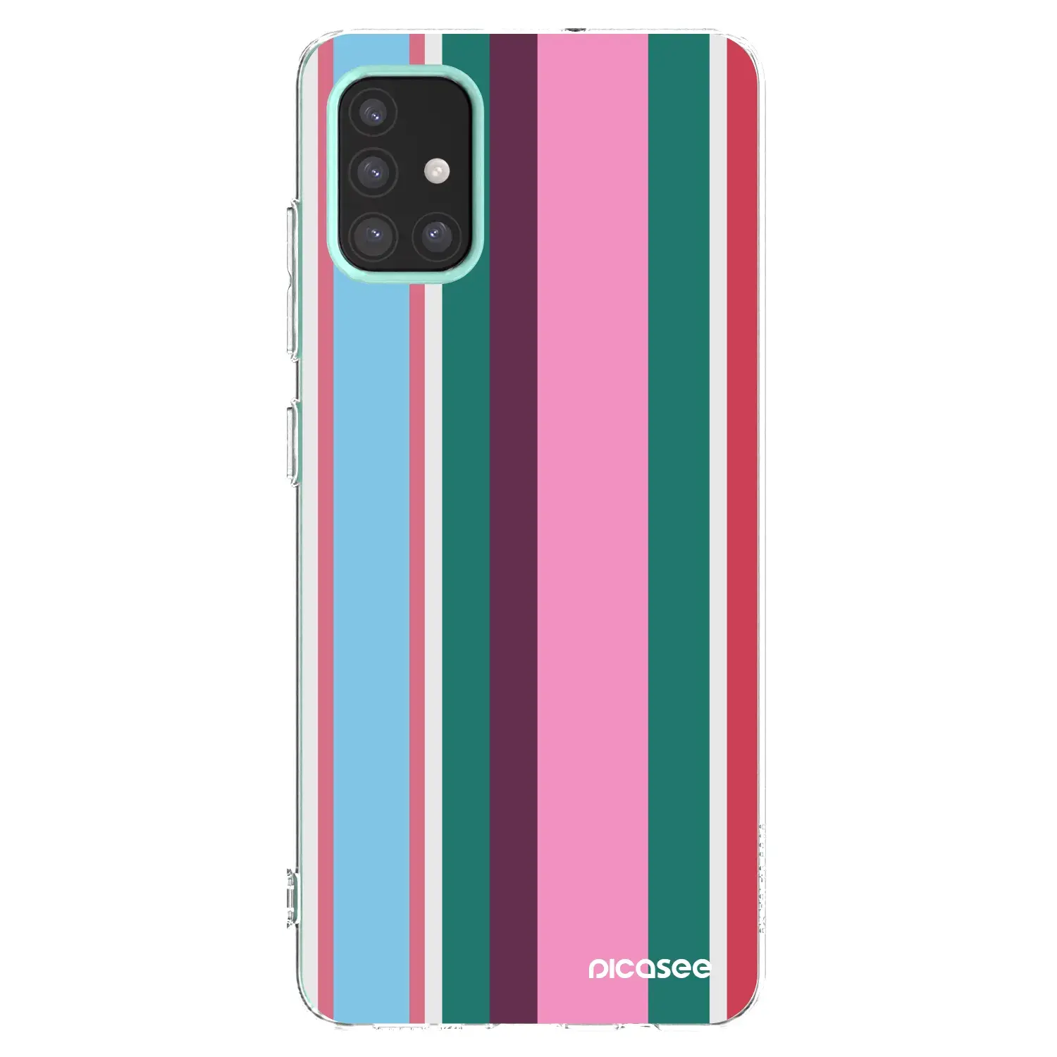 Silikonový průhledný obal pro Samsung Galaxy M31s - Cabana club