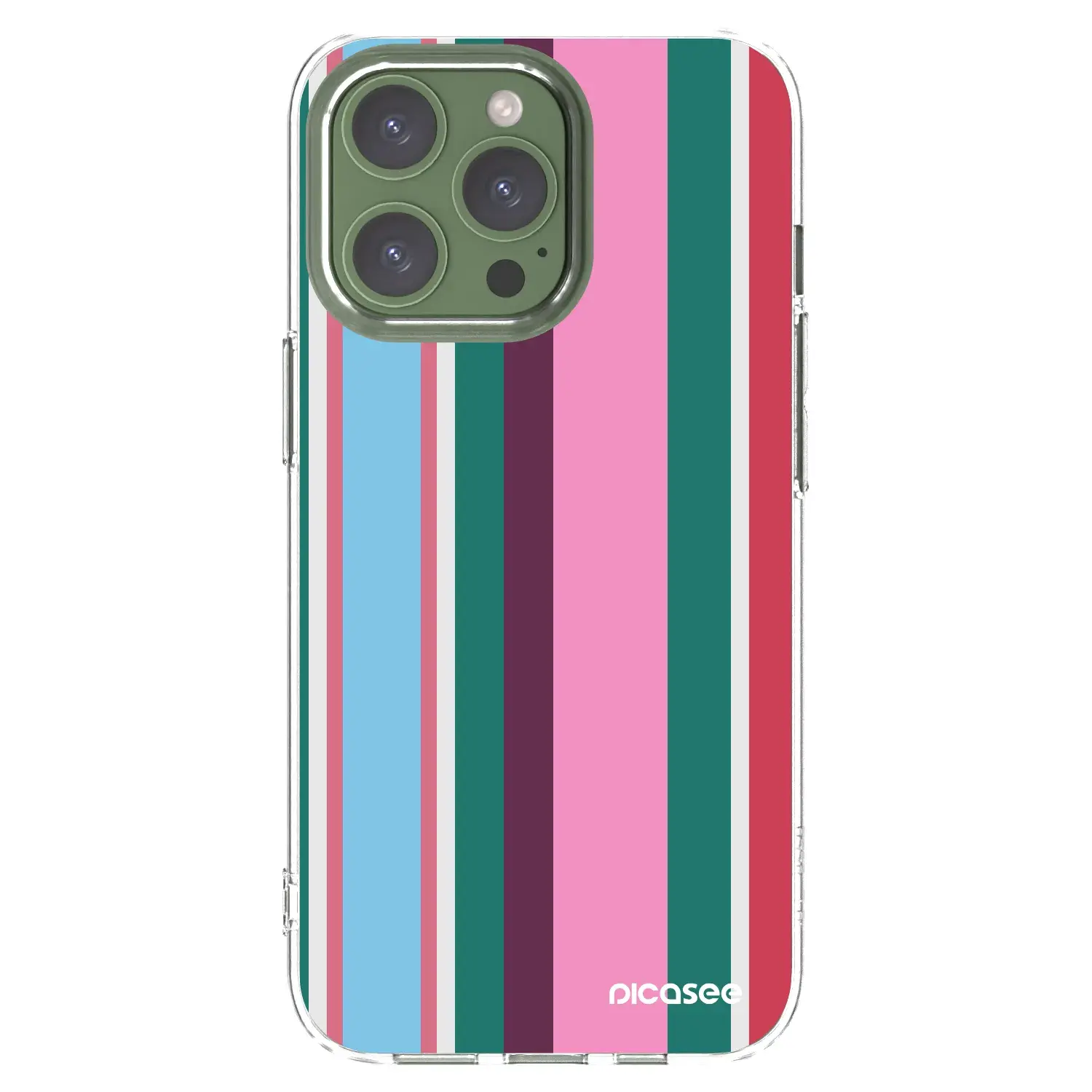 Silikonový průhledný obal pro Apple iPhone 13 Pro - Cabana club