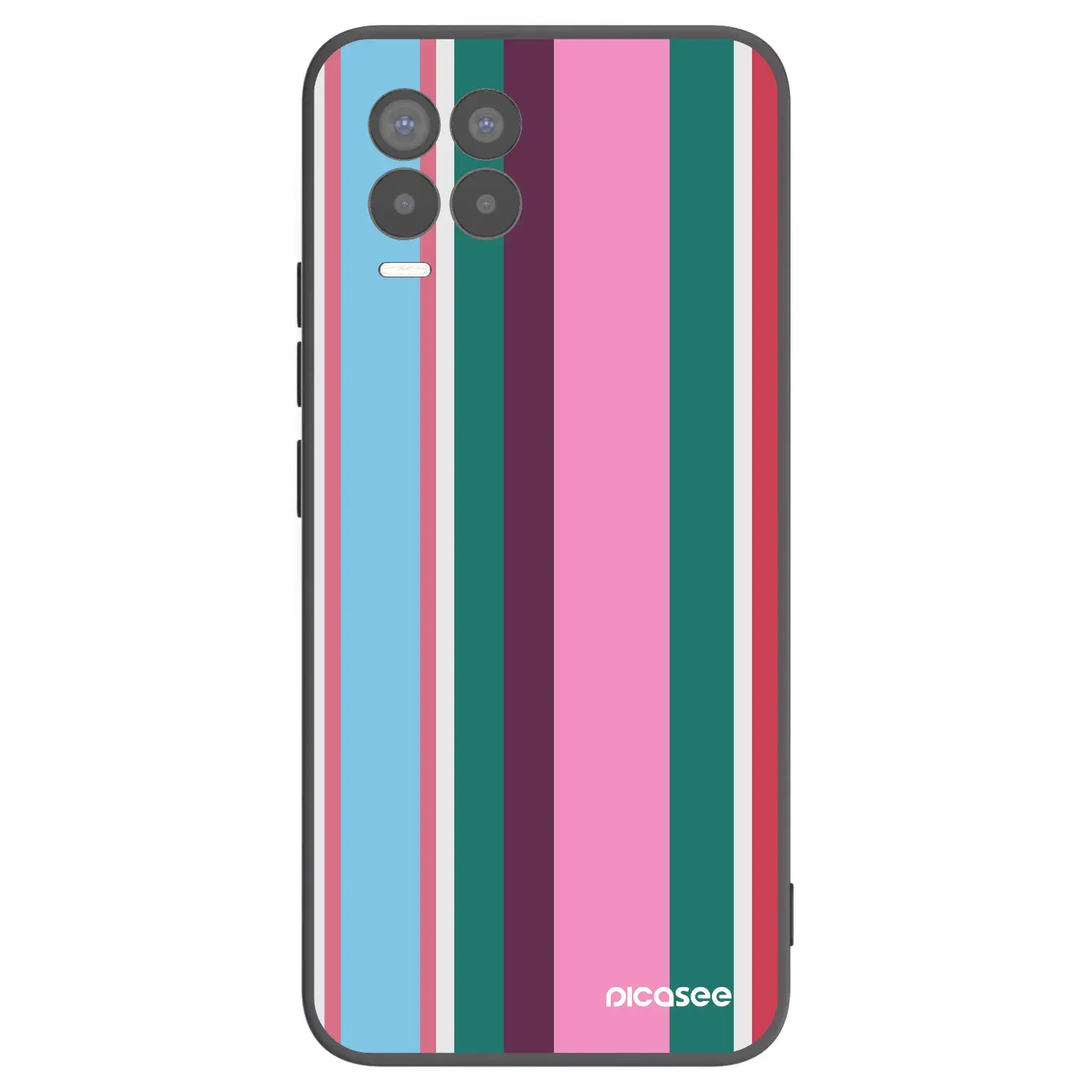 Silikonový černý obal pro Realme 8 Pro - Cabana club