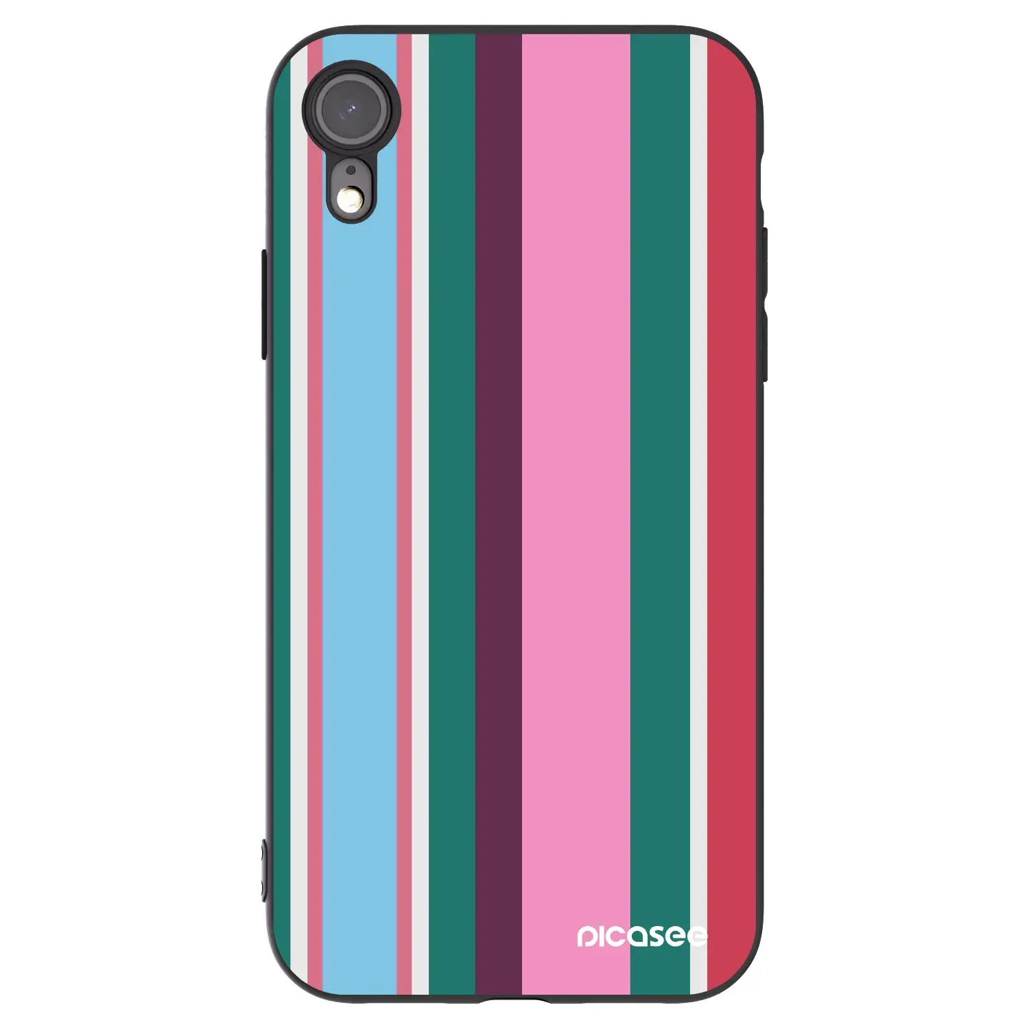 Silikonový černý obal pro Apple iPhone XR - Cabana club