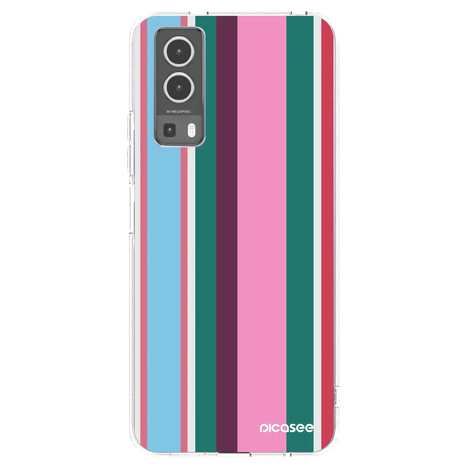 Silikonový průhledný obal pro Vivo Y72 5G - Cabana club