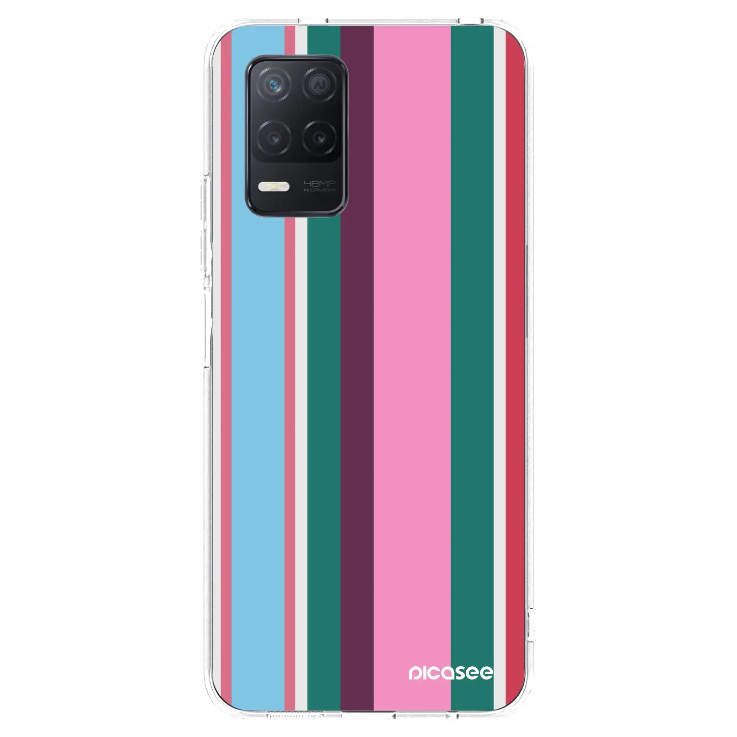 Silikonový průhledný obal pro Realme 8 5G - Cabana club