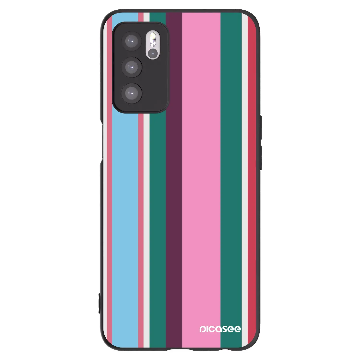 Silikonový černý obal pro OPPO A16s - Cabana club