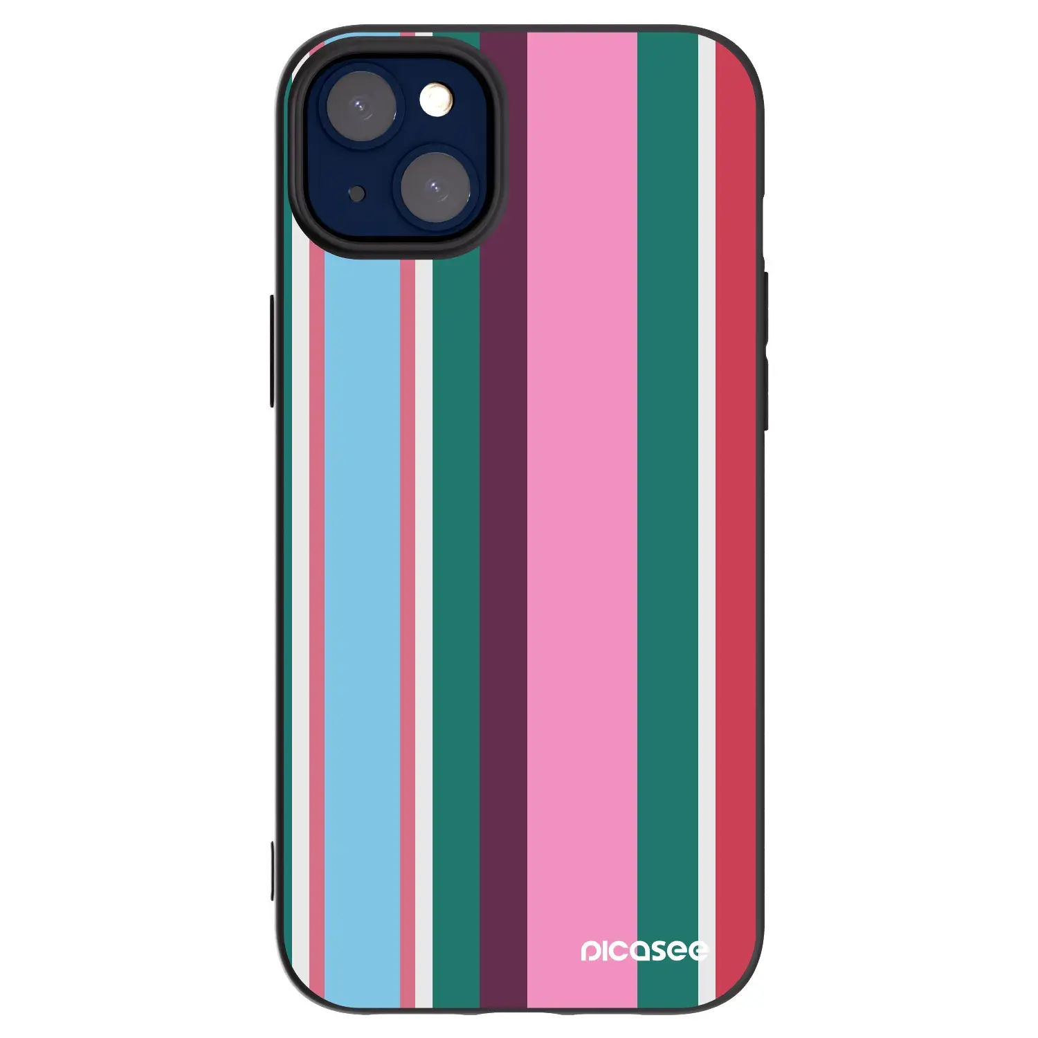 Silikonový černý obal pro Apple iPhone 14 Plus - Cabana club