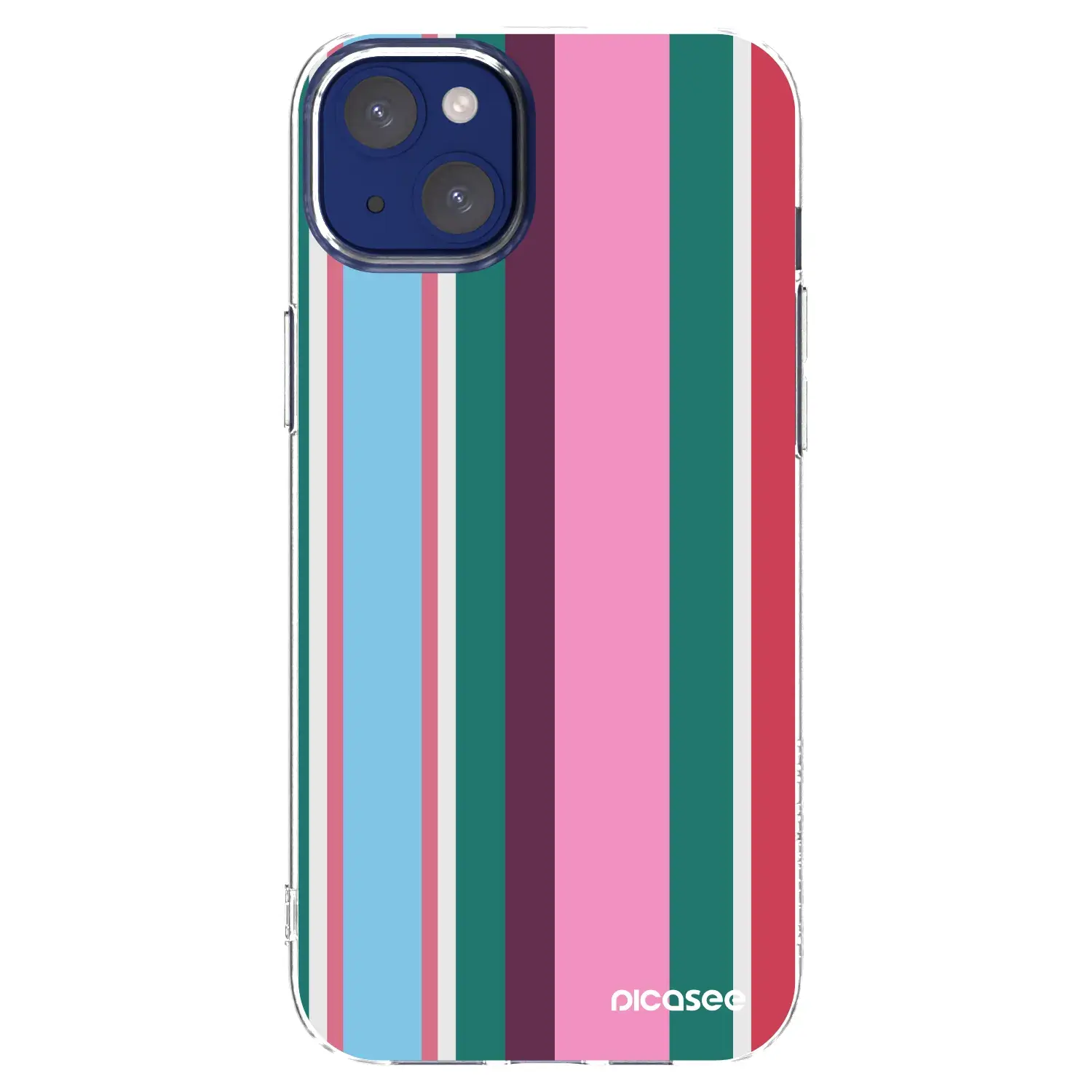 Silikonový průhledný obal pro Apple iPhone 14 Plus - Cabana club