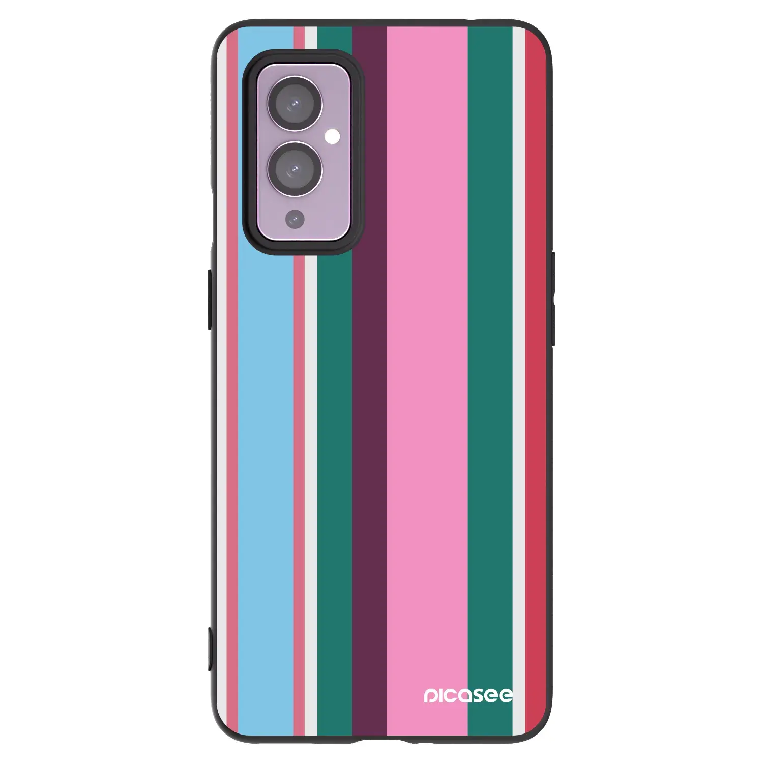 Silikonový černý obal pro OnePlus 9 - Cabana club