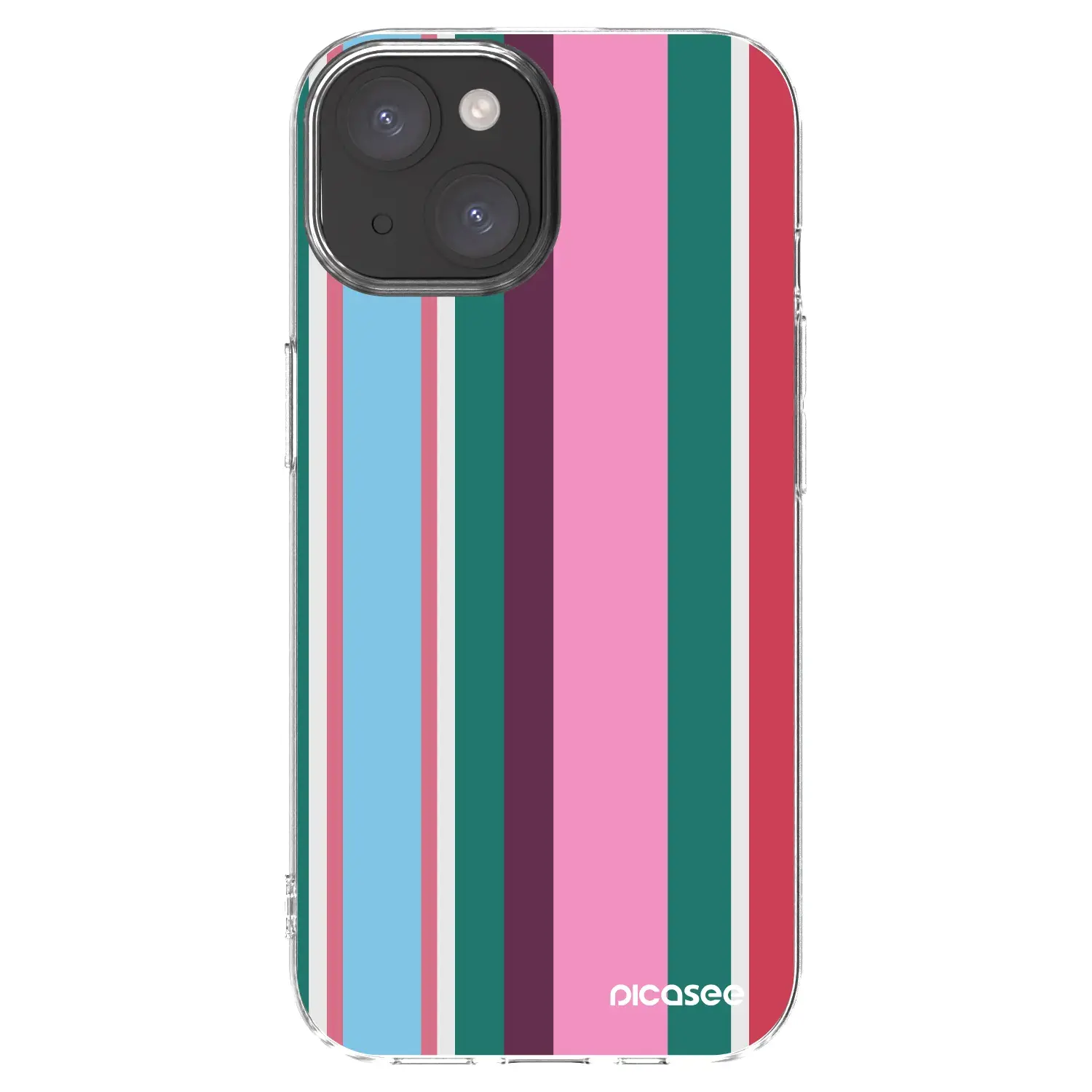 Silikonový průhledný obal pro Apple iPhone 15 - Cabana club