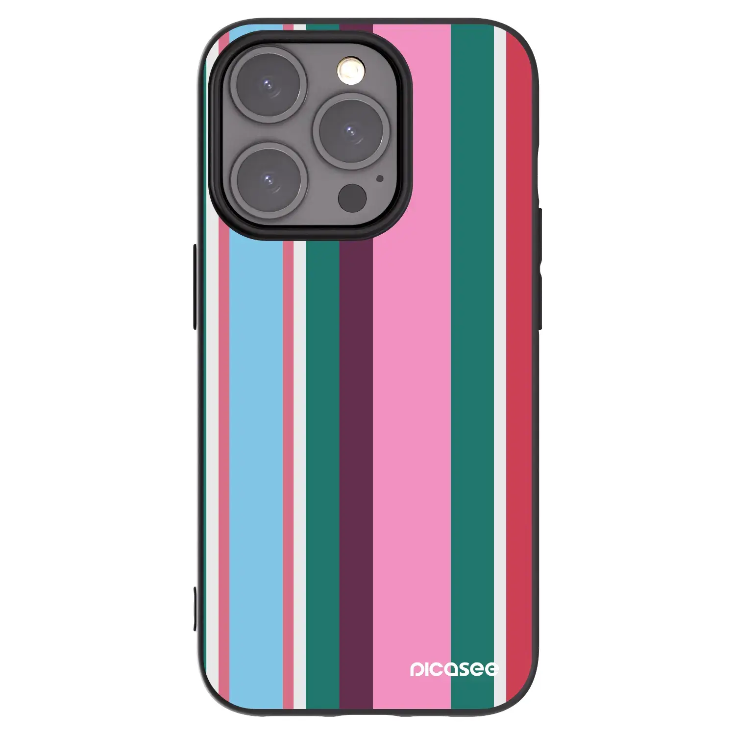Silikonový černý obal pro Apple iPhone 15 Pro - Cabana club