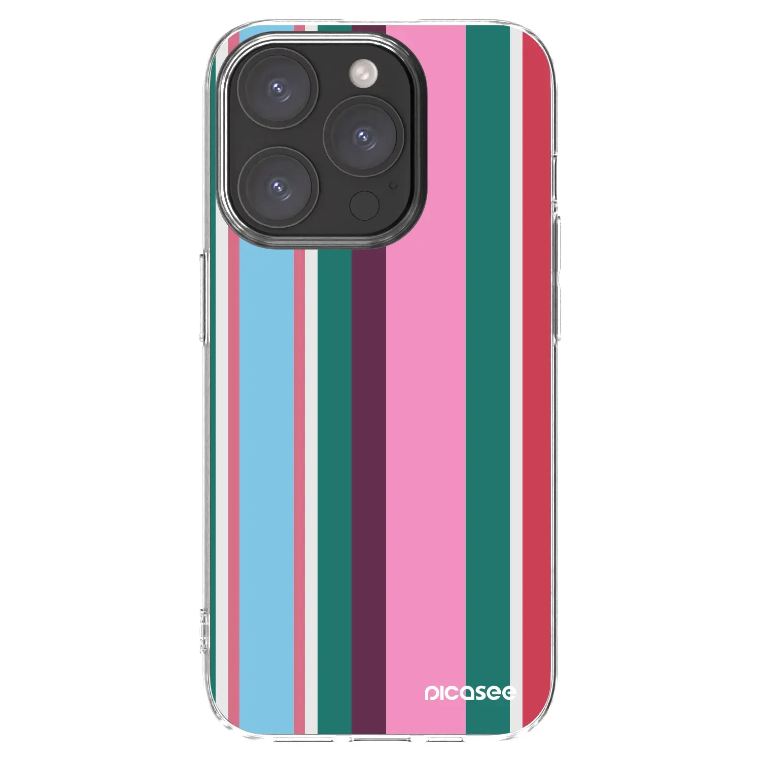 Silikonový průhledný obal pro Apple iPhone 15 Pro - Cabana club