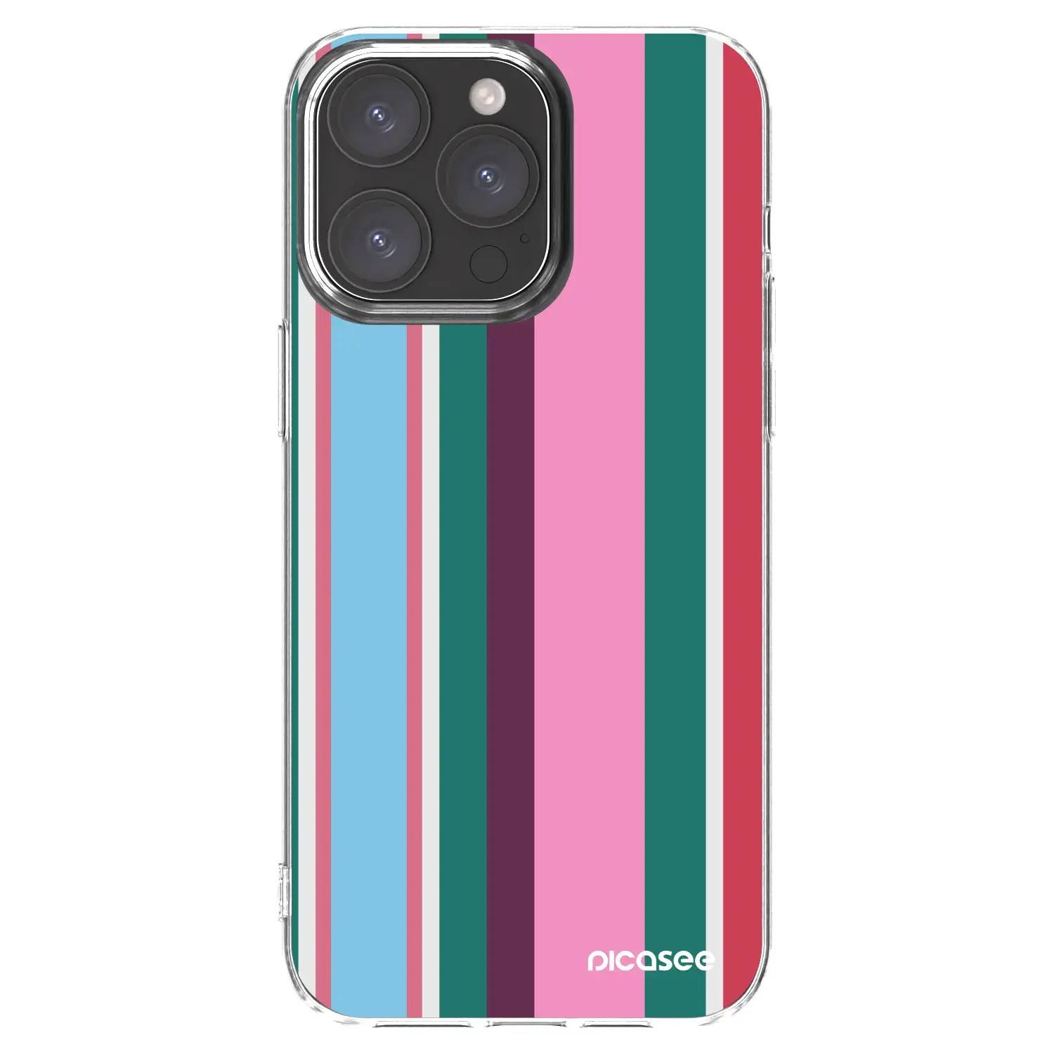 Silikonový průhledný obal pro Apple iPhone 15 Pro Max - Cabana club