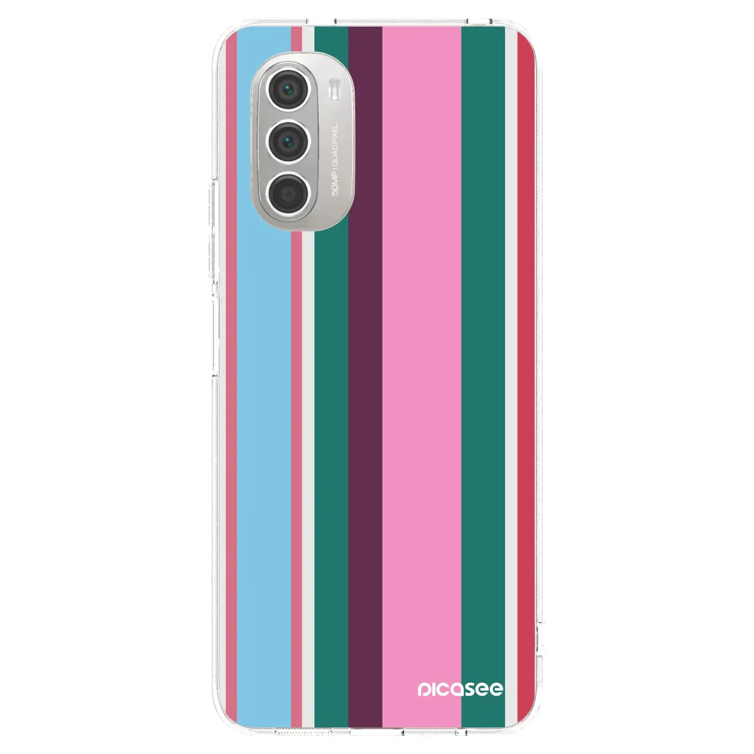 Silikonový průhledný obal pro Motorola Moto G51 - Cabana club