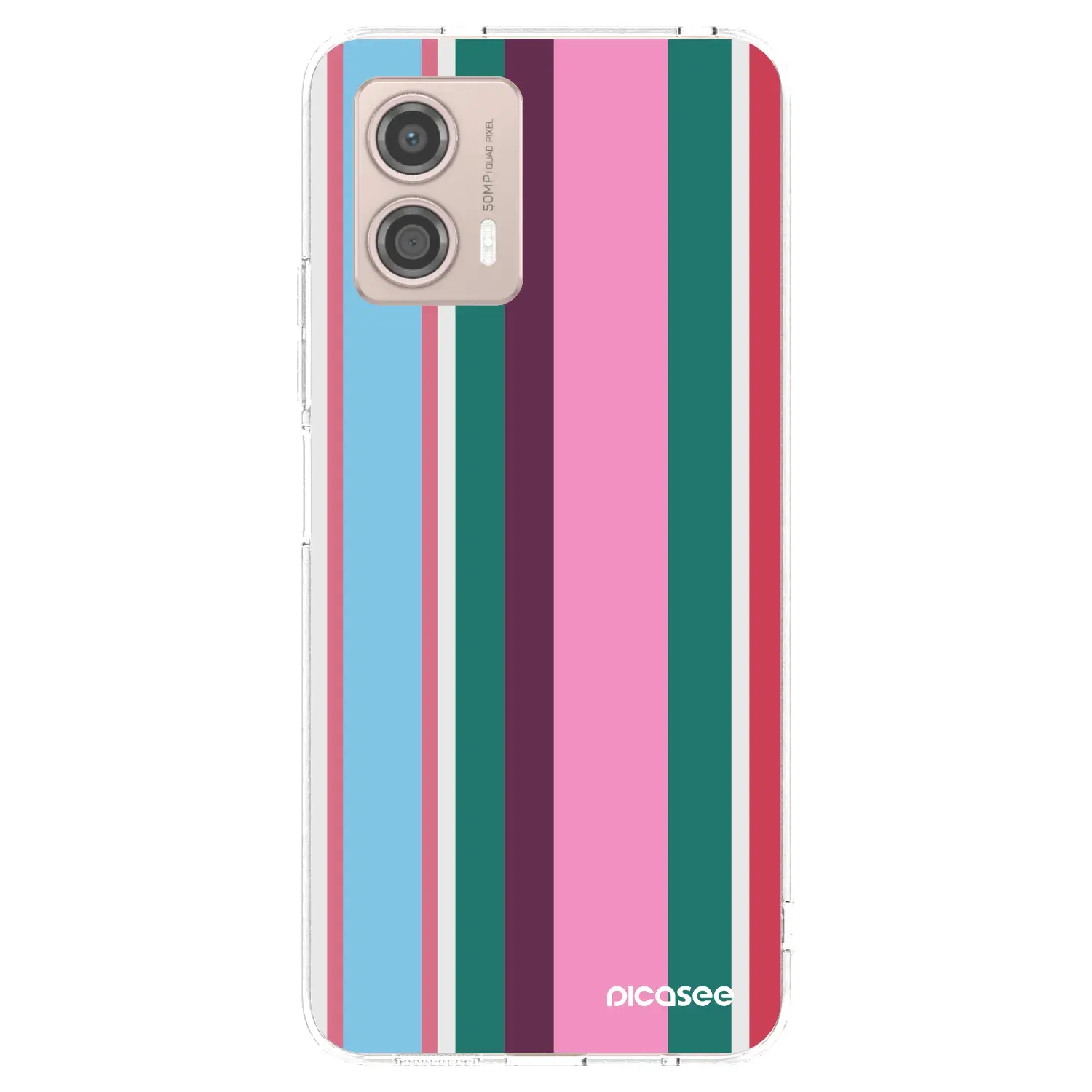 Silikonový průhledný obal pro Motorola Moto G53 5G - Cabana club