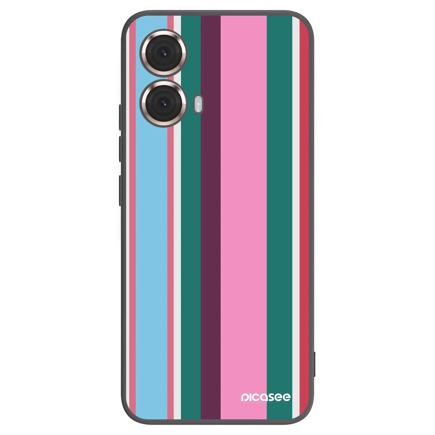 Silikonový černý obal pro Motorola Moto G85 - Cabana club