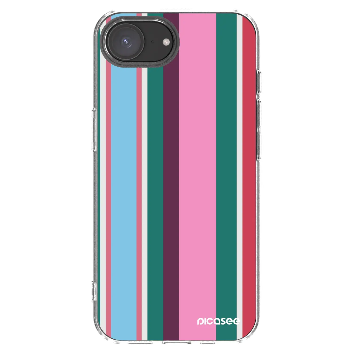 Silikonový průhledný obal pro Apple iPhone 16e - Cabana club
