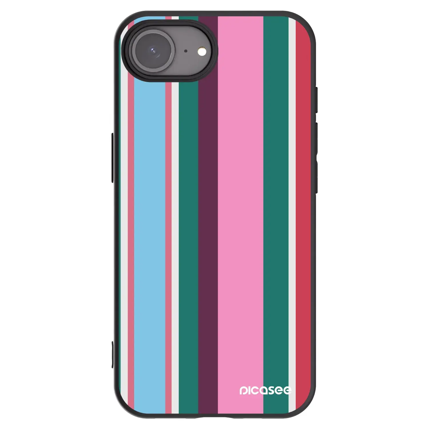Silikonový černý obal pro Apple iPhone 16e - Cabana club