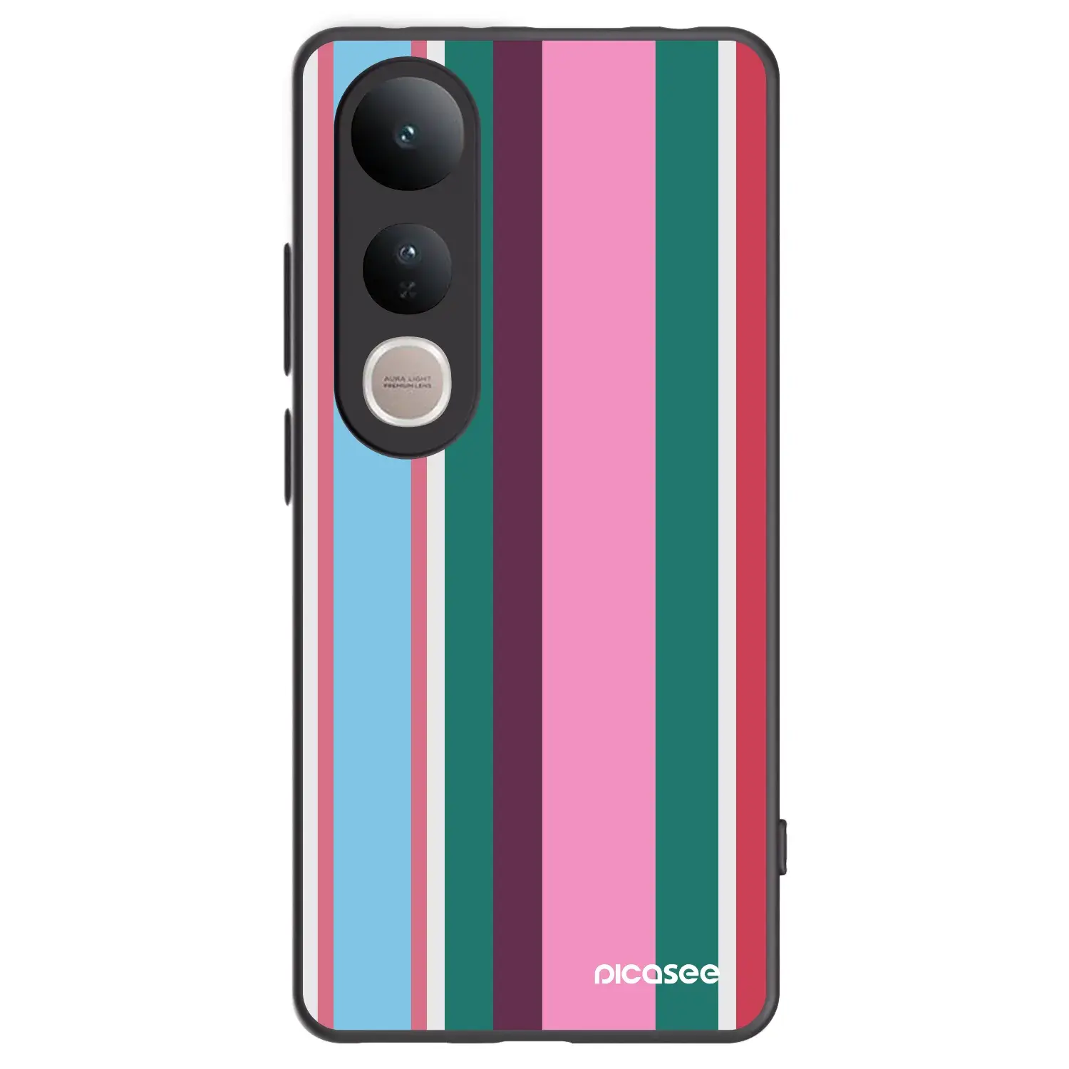 Silikonový černý obal pro Vivo V50 Lite 5G - Cabana club