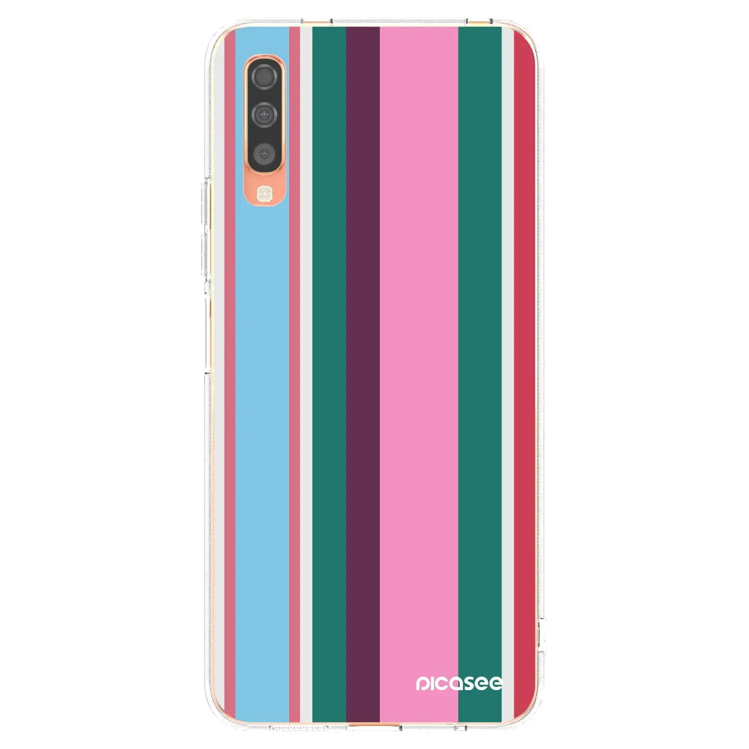 Silikonový průhledný obal pro Samsung Galaxy A70 A705F - Cabana club