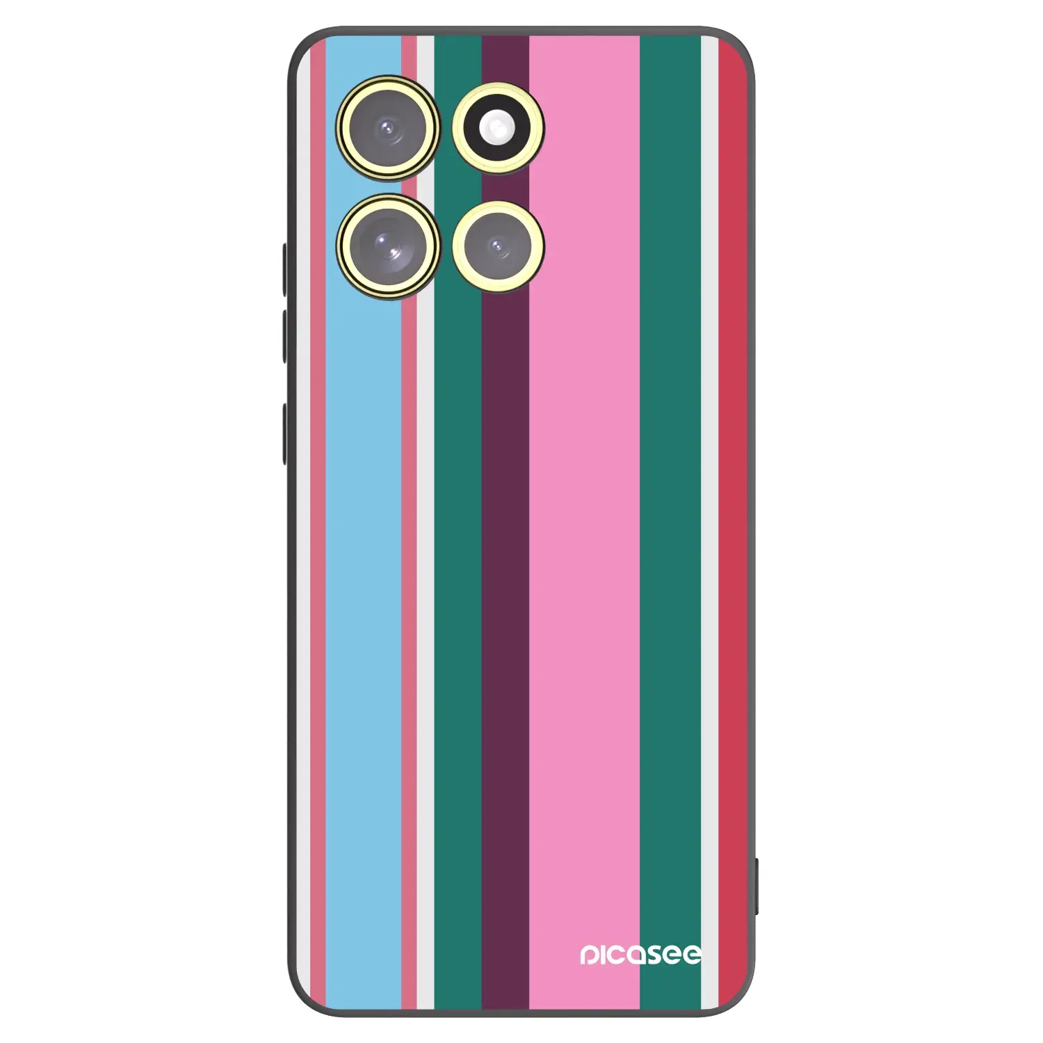 Silikonový černý obal pro Motorola Moto G86 5G - Cabana club