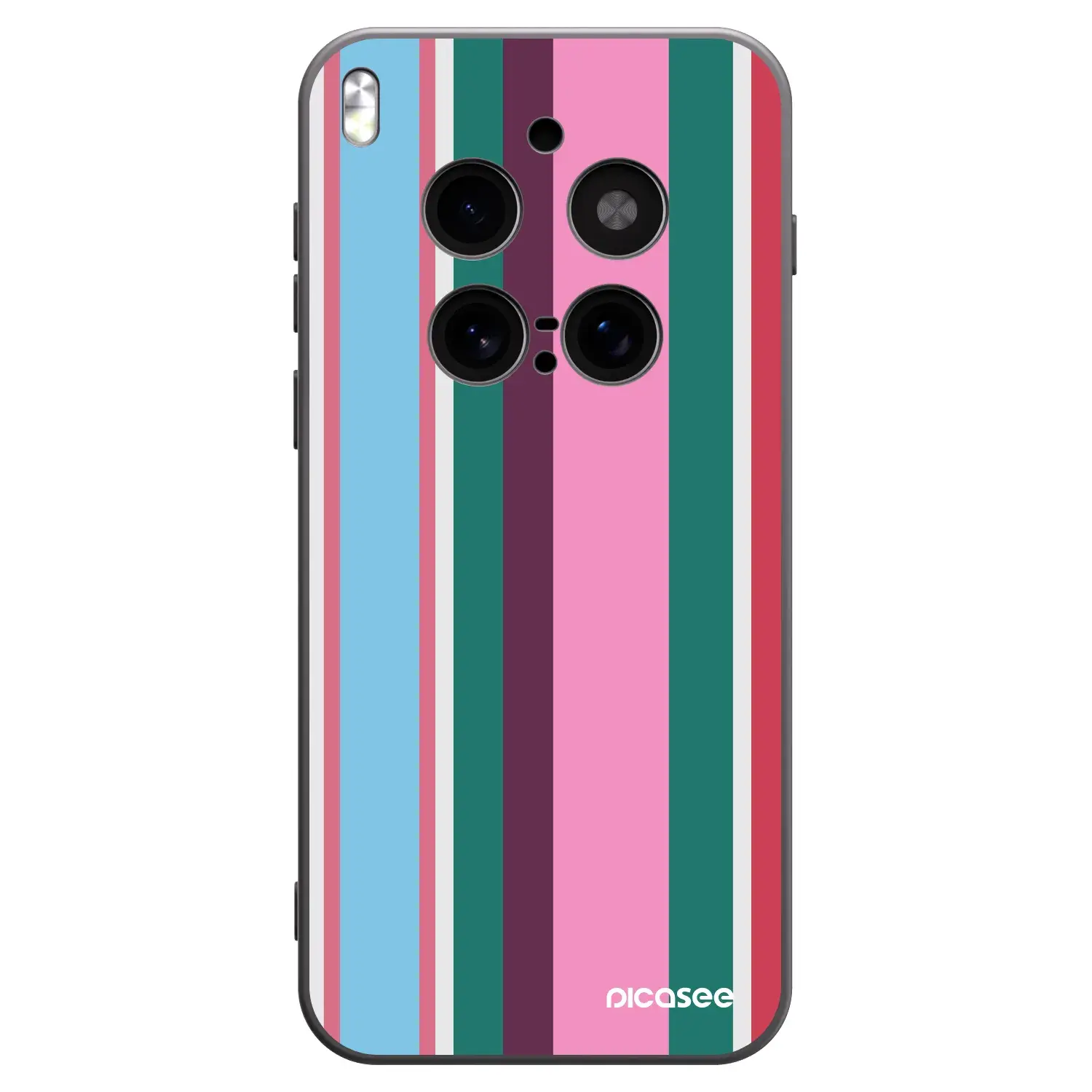 Silikonový černý obal pro Vivo X300 Pro - Cabana club
