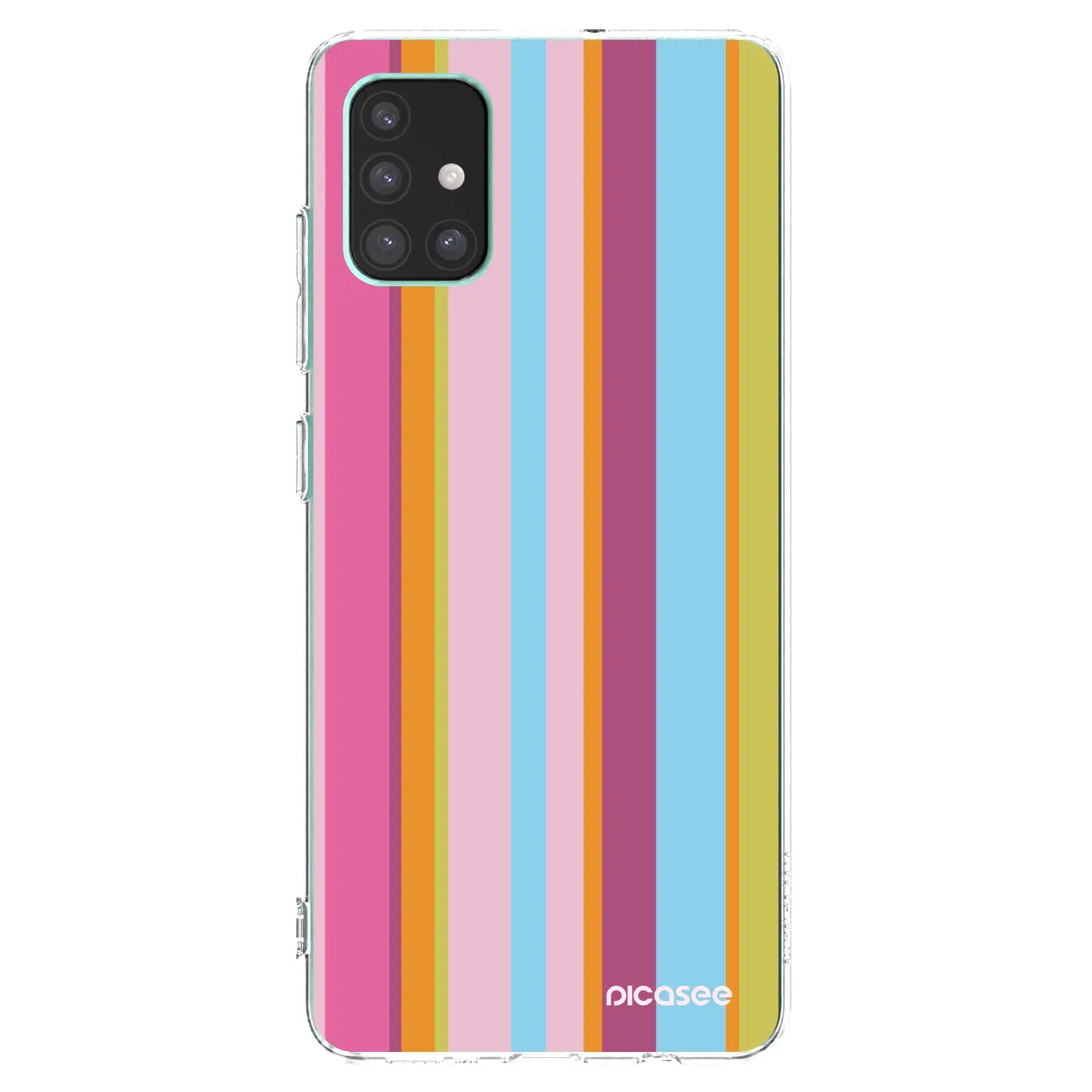 Silikonový průhledný obal pro Samsung Galaxy M51 M515F - Golden hour