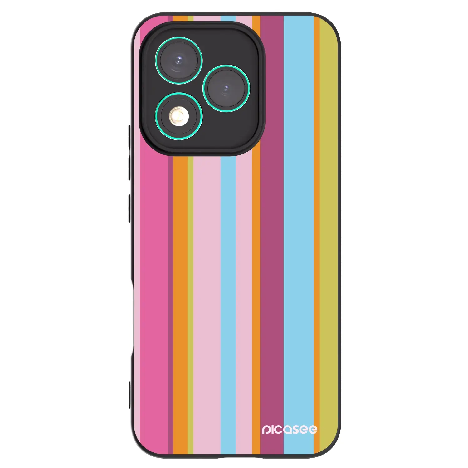 Silikonový černý obal pro Honor 400 Lite 5G - Golden hour