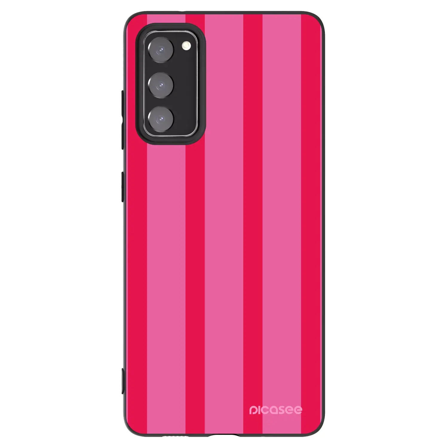 Silikonový černý obal pro Samsung Galaxy S20 FE - Hot tropic
