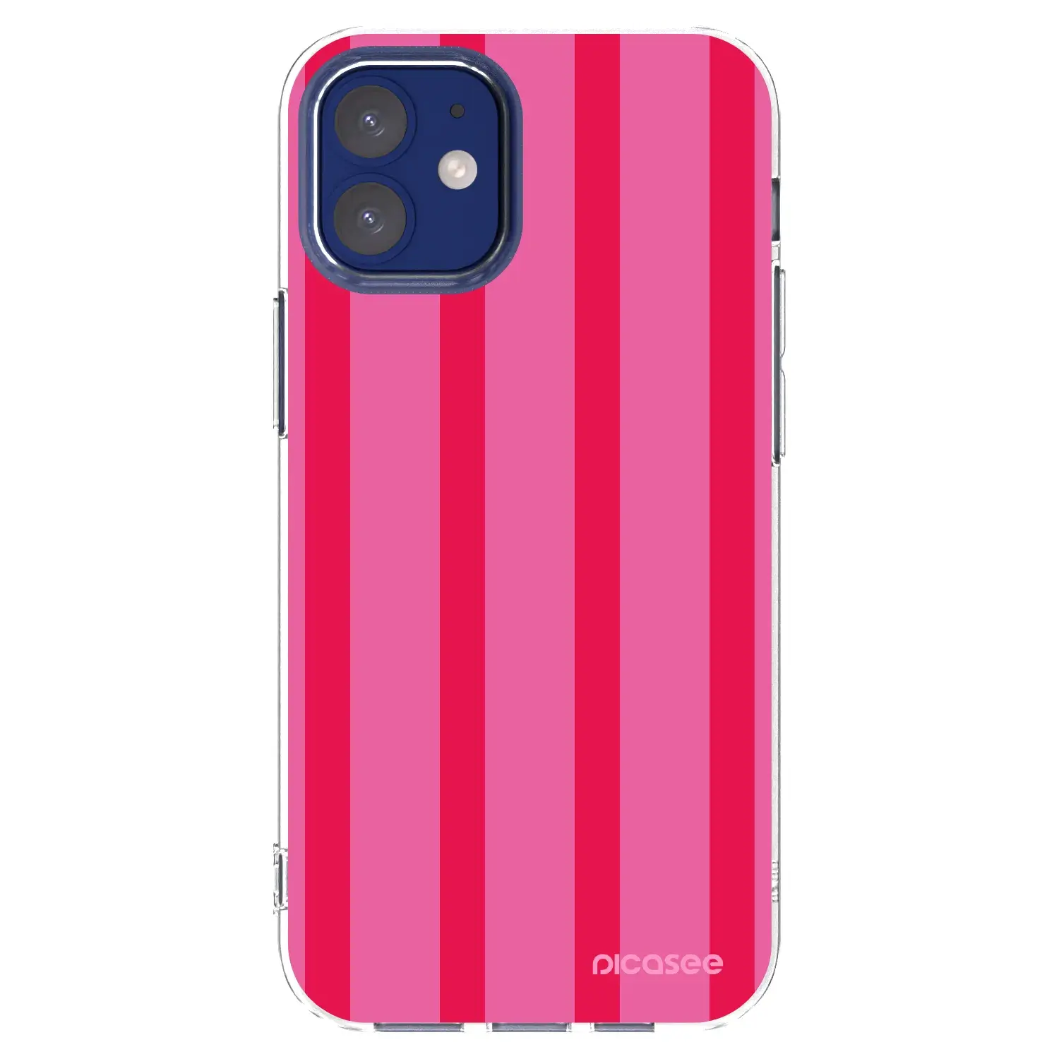 Silikonový průhledný obal pro Apple iPhone 12 mini - Hot tropic