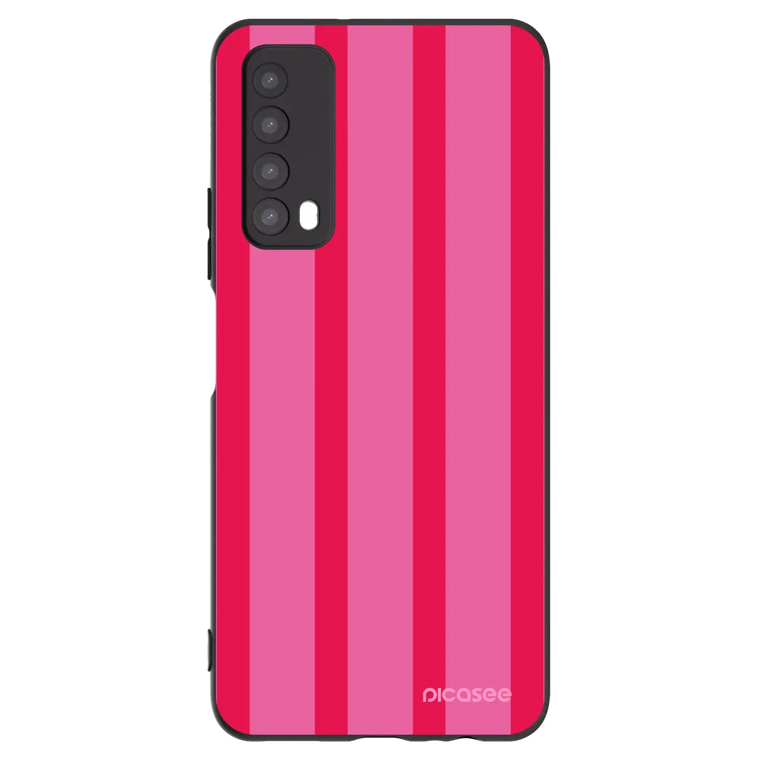 Silikonový černý obal pro Huawei P Smart 2021 - Hot tropic