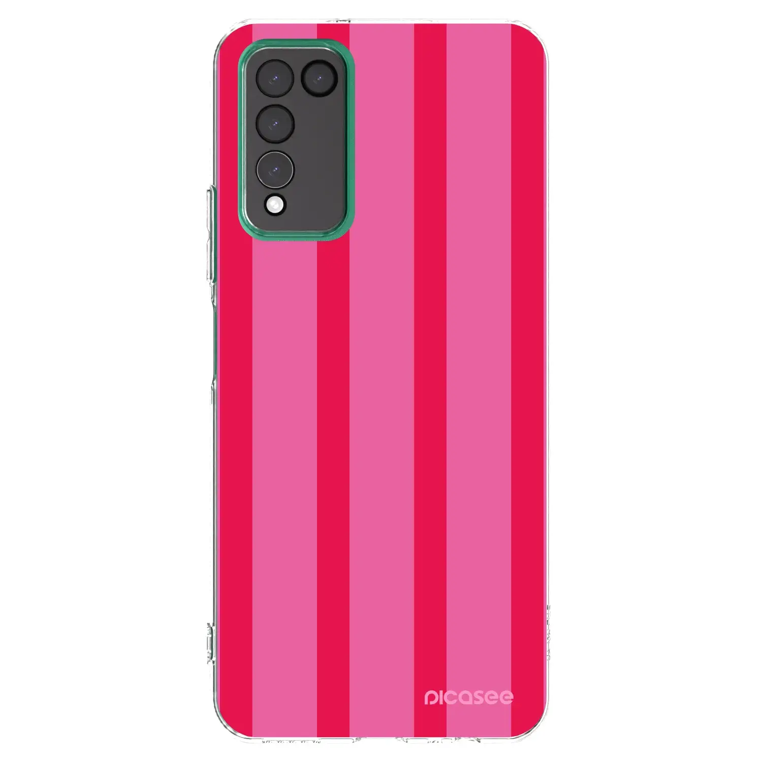 Silikonový průhledný obal pro Honor 10X Lite - Hot tropic