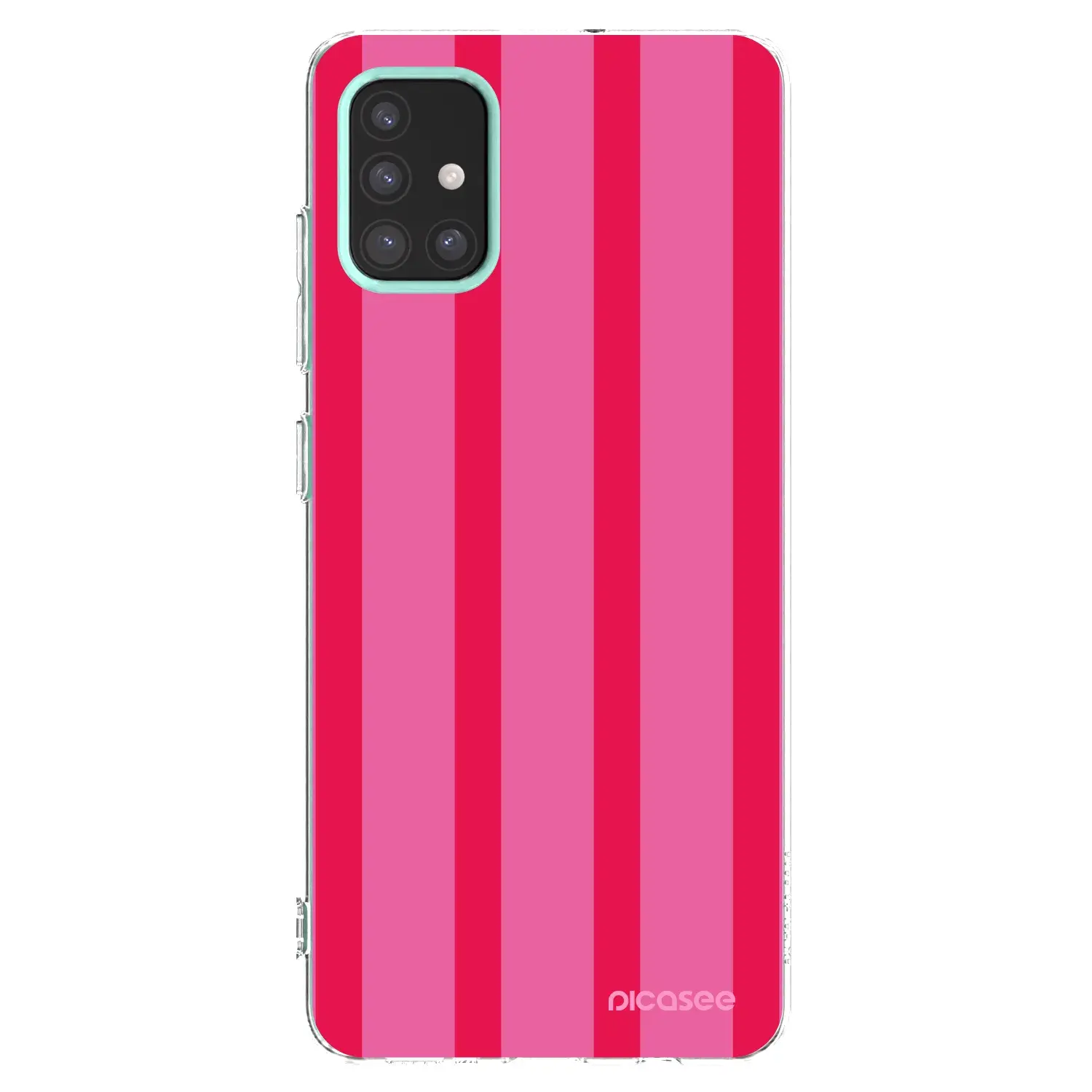 Silikonový průhledný obal pro Samsung Galaxy M31s - Hot tropic