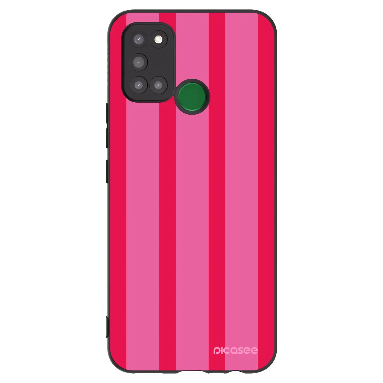 Silikonový černý obal pro Realme 7i - Hot tropic