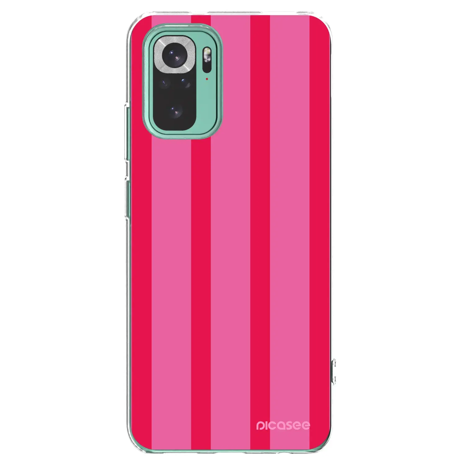 Silikonový průhledný obal pro Xiaomi Redmi Note 10 Pro - Hot tropic