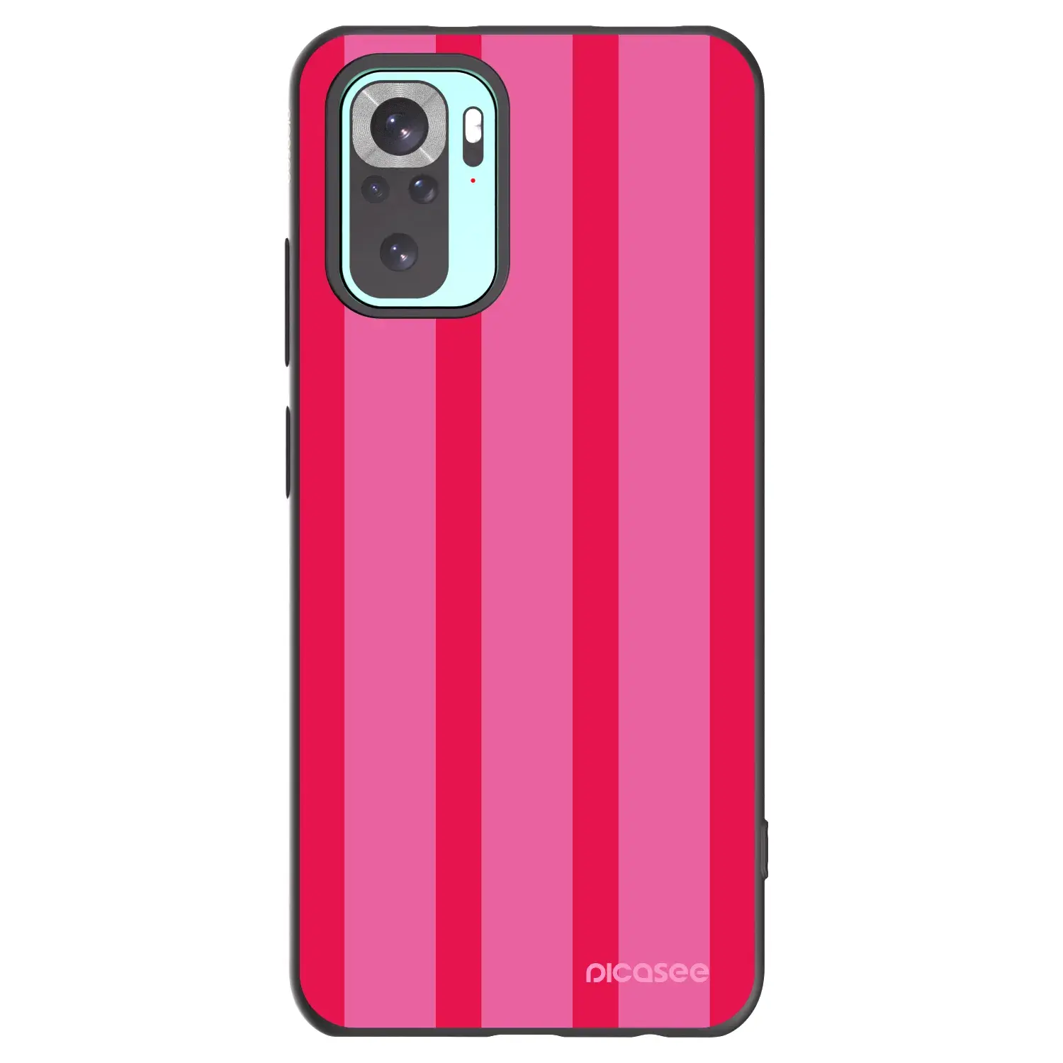Silikonový černý obal pro Xiaomi Redmi Note 10 Pro - Hot tropic