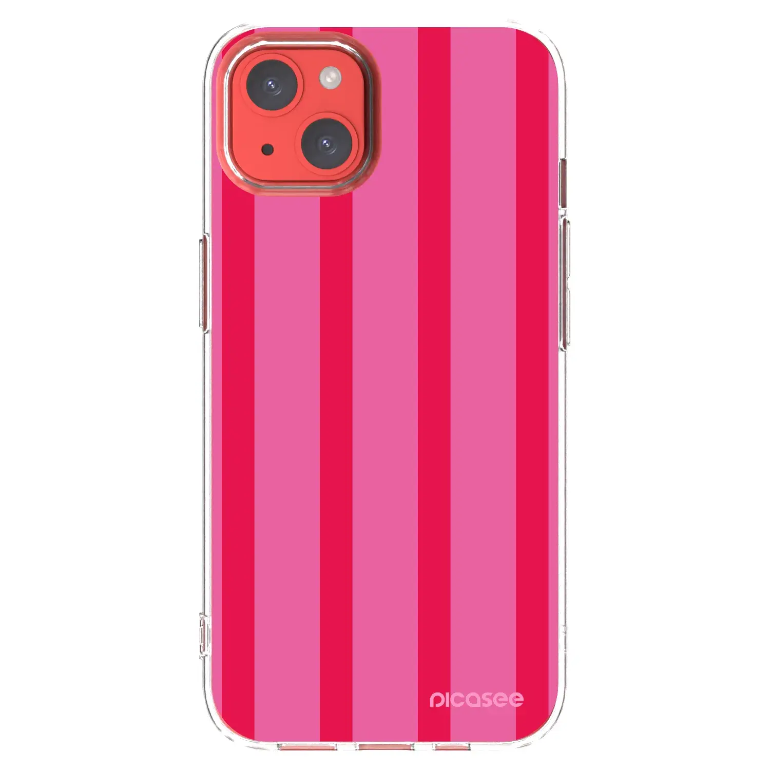 Silikonový průhledný obal pro Apple iPhone 13 - Hot tropic
