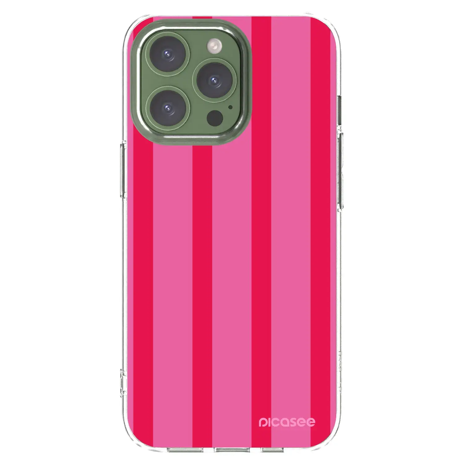 Silikonový průhledný obal pro Apple iPhone 13 Pro - Hot tropic