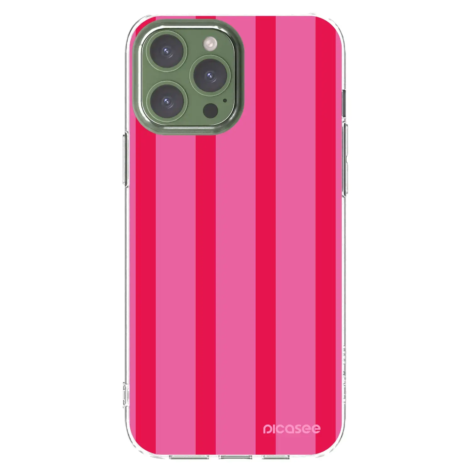Silikonový průhledný obal pro Apple iPhone 13 Pro Max - Hot tropic