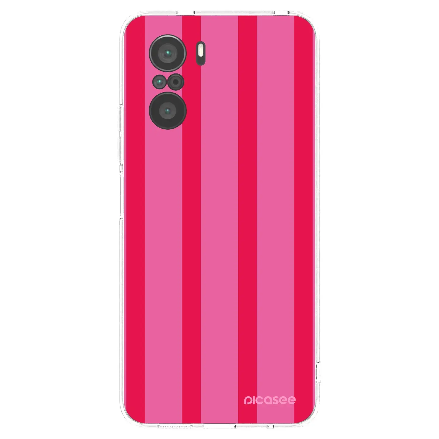 Silikonový průhledný obal pro Xiaomi Poco F3 - Hot tropic