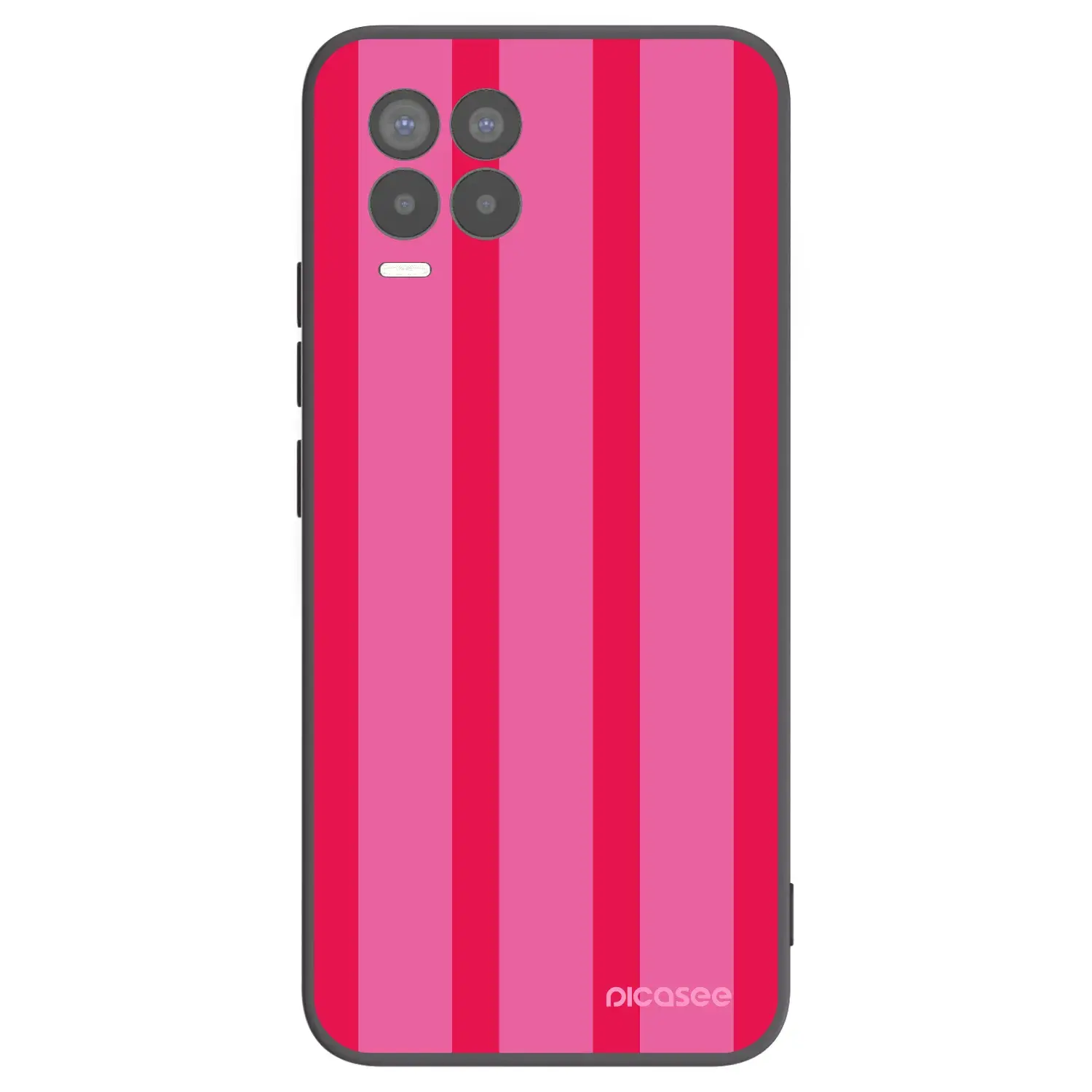 Silikonový černý obal pro Realme 8 Pro - Hot tropic
