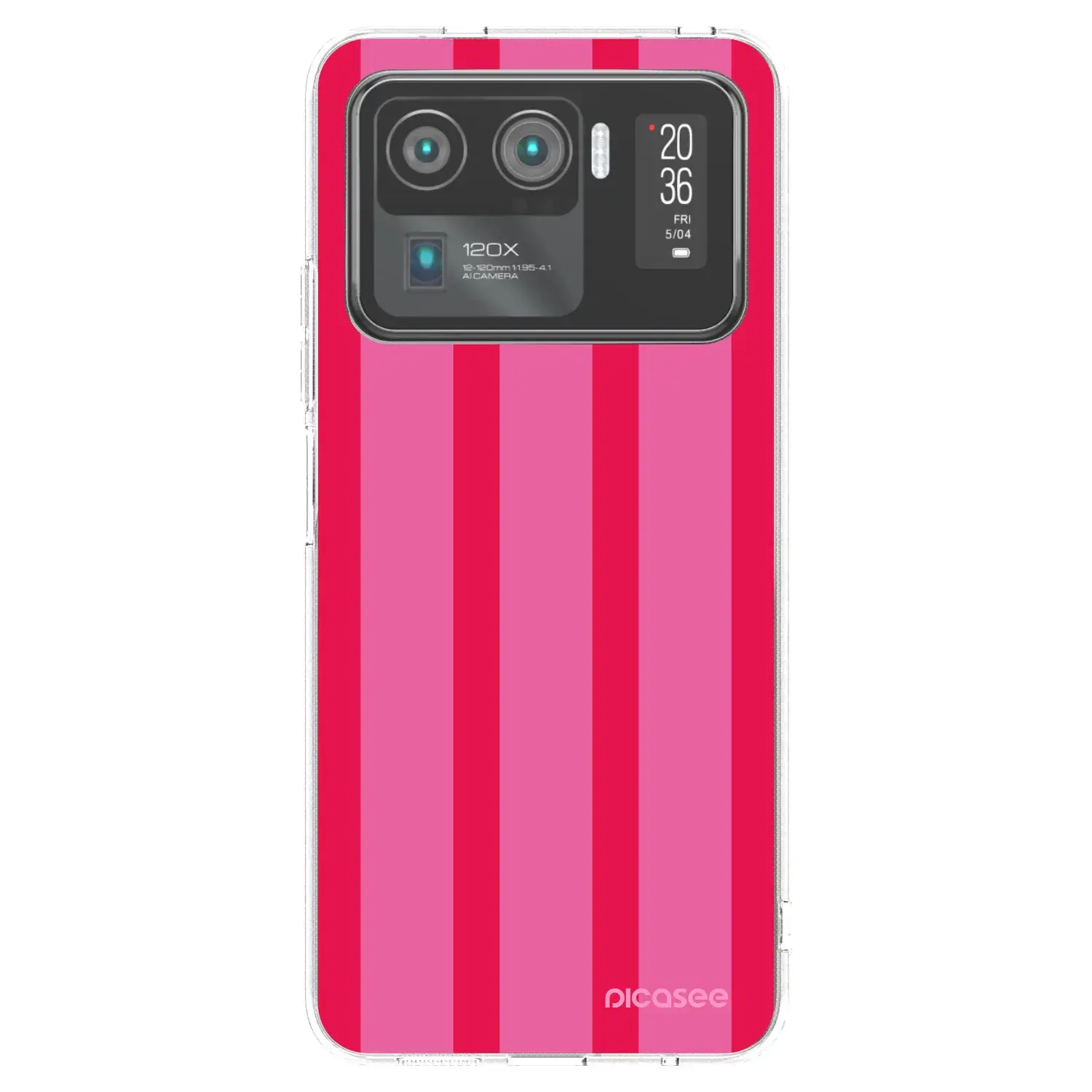 Silikonový průhledný obal pro Xiaomi Mi 11 Ultra - Hot tropic