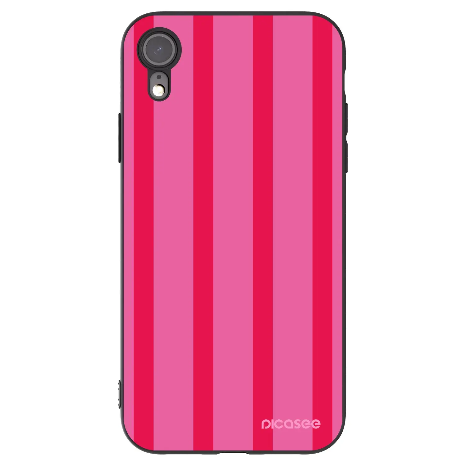 Silikonový černý obal pro Apple iPhone XR - Hot tropic