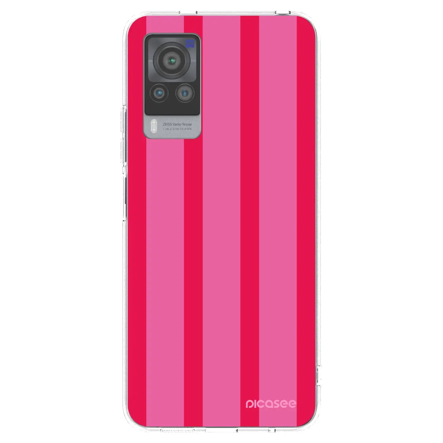Silikonový průhledný obal pro Vivo X60 Pro 5G - Hot tropic