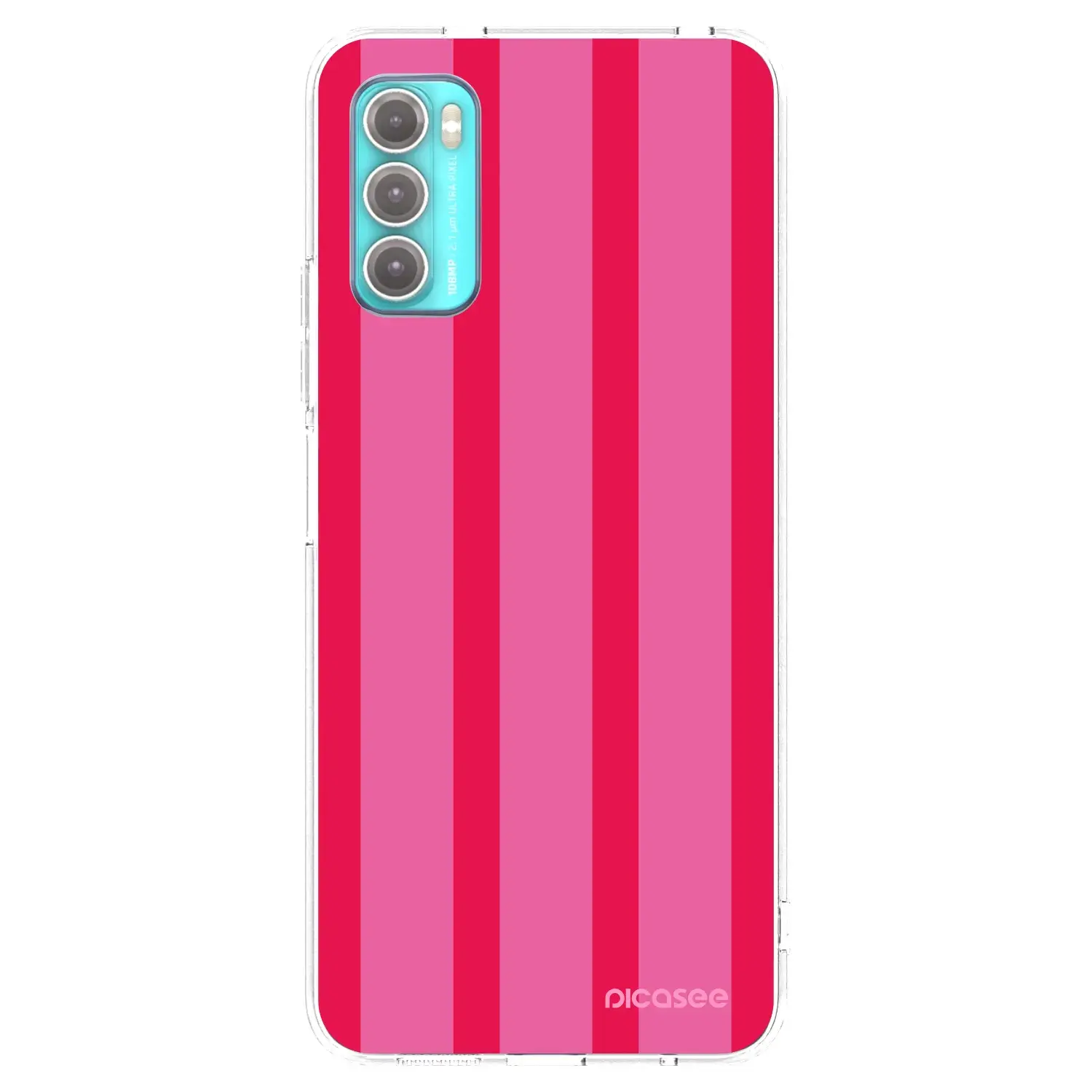 Silikonový průhledný obal pro Motorola Moto G60 - Hot tropic