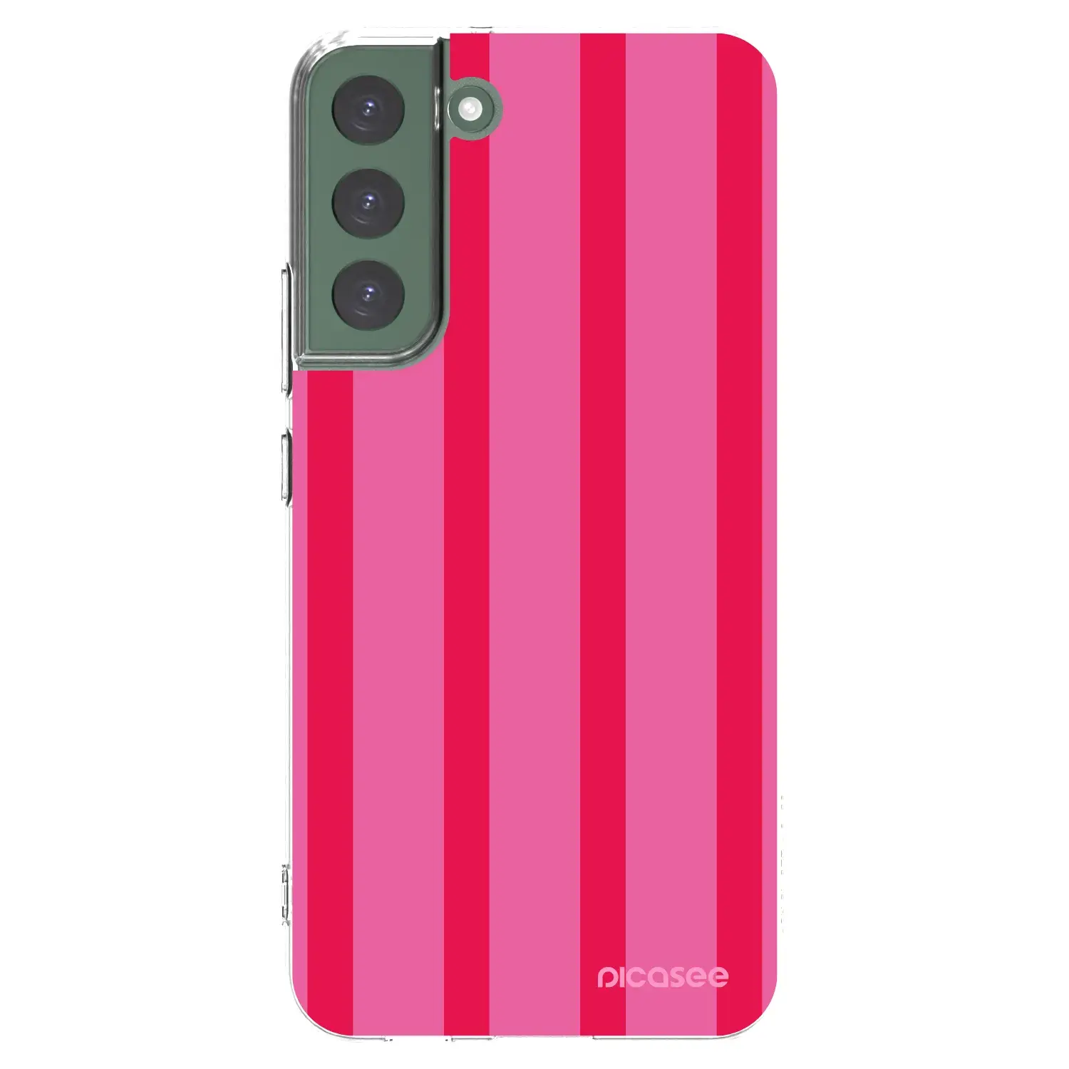Silikonový průhledný obal pro Samsung Galaxy S22+ 5G - Hot tropic