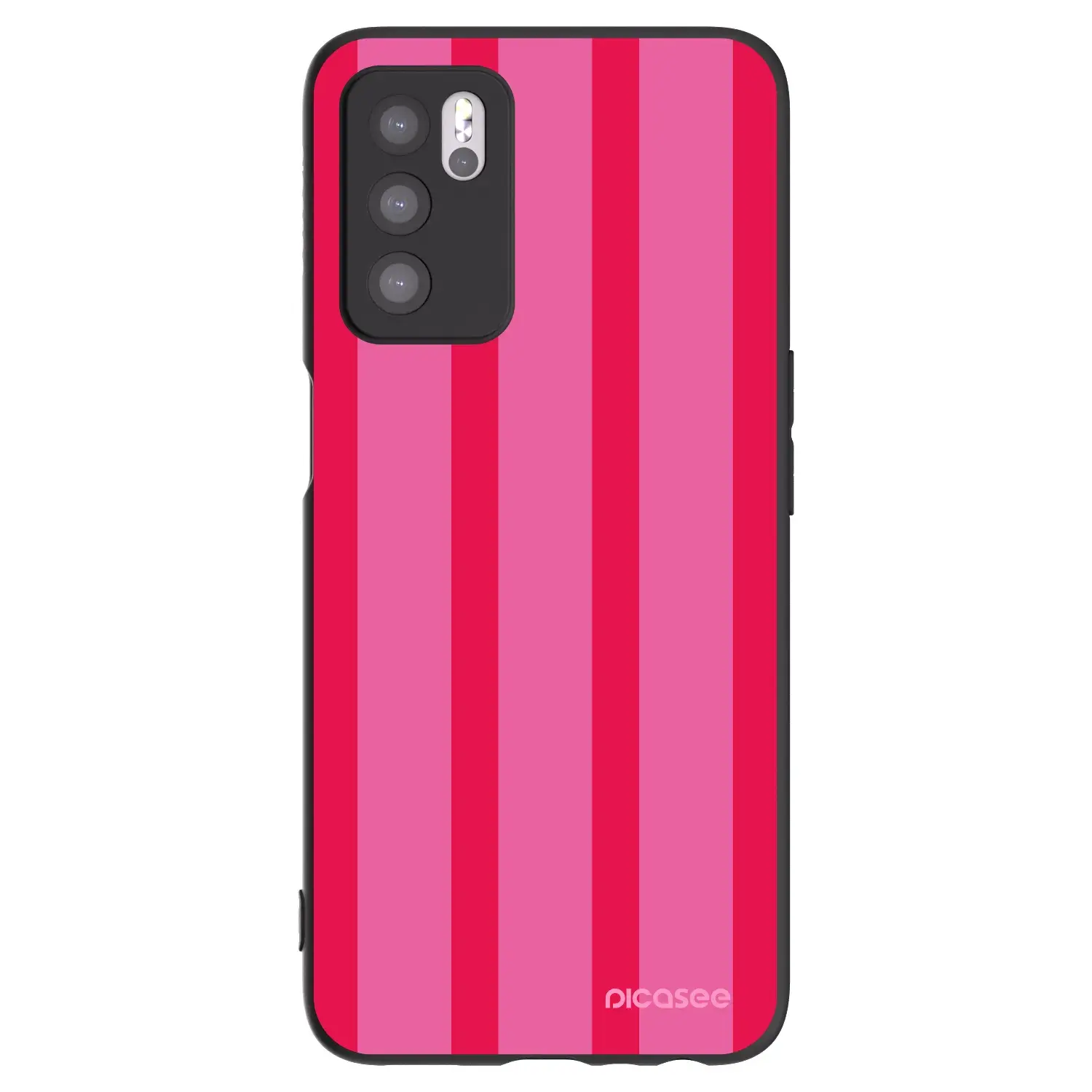 Silikonový černý obal pro OPPO A16s - Hot tropic