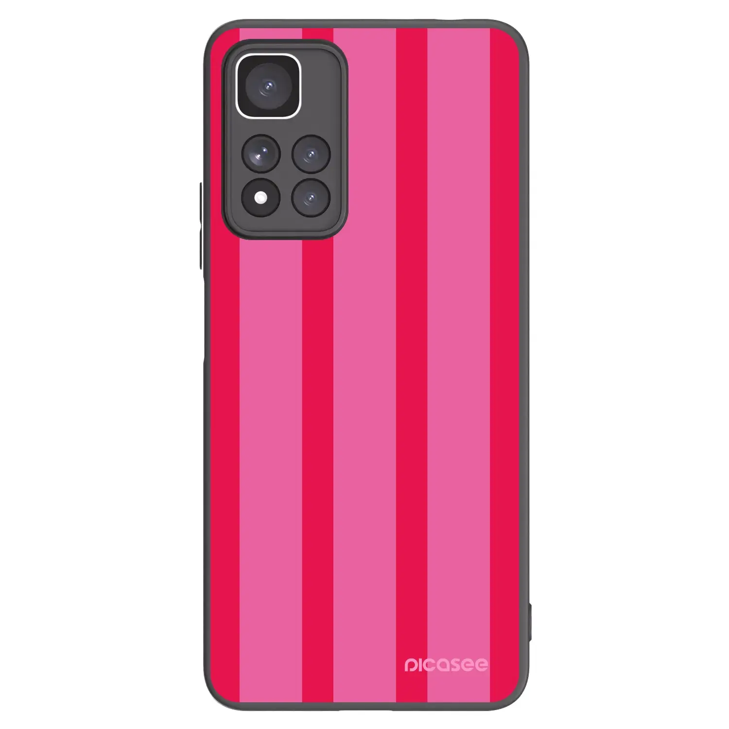 Silikonový černý obal pro Xiaomi Redmi Note 11 Pro+ 5G - Hot tropic