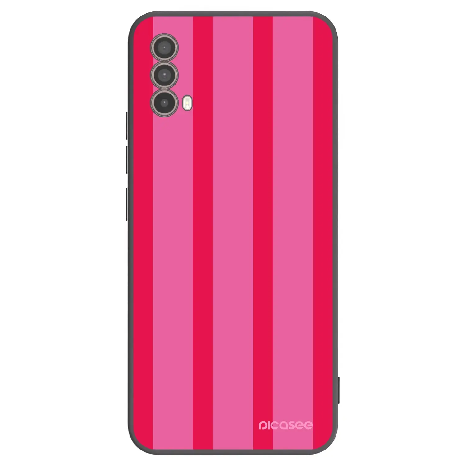 Silikonový černý obal pro Motorola Moto E40 - Hot tropic