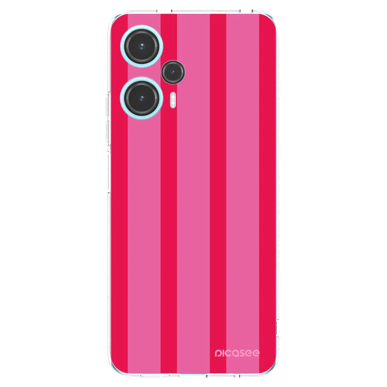 Silikonový průhledný obal pro Xiaomi Poco F5 - Hot tropic